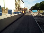 Výstavba asfaltové komunikace, AVON AUTOMOTIVE Rudník